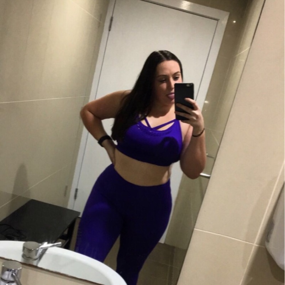 Purple Energy Seamless Activewear Set - Picture 6 of 8